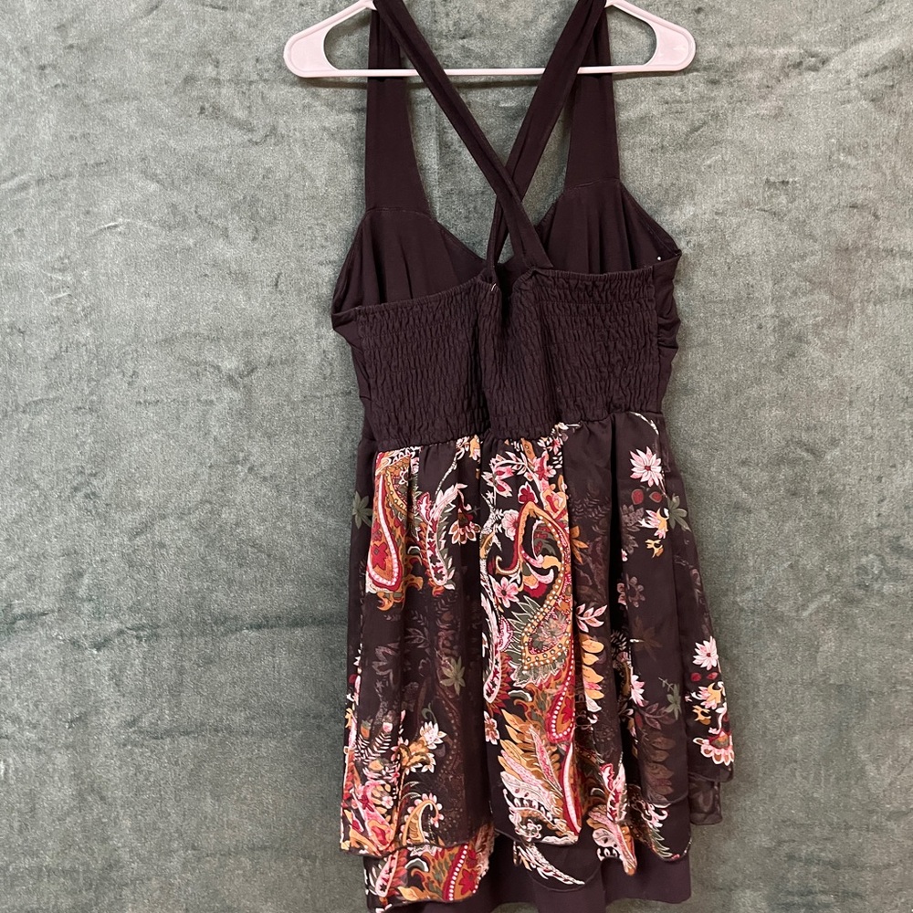 American Rag CIE black tunic tank babydoll dress.